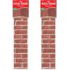 Insta-Theme Backdrop for Winter Sky by Beistle(Brick Wall – 2 Piece)