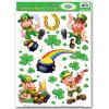 Leprechaun/Shamrock Clings Party Accessory (1 count) (10/Sh)(6 piece)
