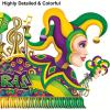 Mardi Gras Float Props Party Accessory (1 count) (2/Pkg)