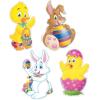 Pkgd Easter Cutouts 14″(Multi Color)