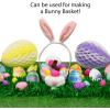 Soft-Touch Bunny Ears (white & pink) Party Accessory (1 count) (1/Pkg)