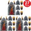 Stairway, Window & Torch Props Party Accessory (1 count) (9/Pkg)(3)