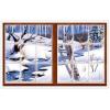 Winter Sky Plastic Backdrop Pack of 6