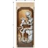 Witch’s Brew Door Cover(Mummy Restroom)
