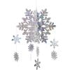 3-D Snowflake Mobile Party Accessory (1 count) (1/Pkg)