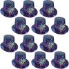 Beistle 12 Piece Celebration New Year’s Hats NYE Party Supply Favors, One Size, Multi-Color