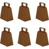 Beistle 2 Piece 4″ Metal Cow Print Cowbells, Animal Theme, Noisemakers For Football Games and Sporting Events, Celebrating With You Since 1900(Brown)