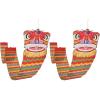 Beistle 2 Piece Chinese New Year Dragon Decorations, Asian Theme Party Décor
