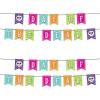 Beistle 2 Piece Day of The Dead Banners Colorful and Festive Dia De Los Muertos Party Decorations, Made in USA Since 1900, 6″ x 8′, Multicolor