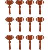 Beistle 24-Pack Football Clappers for Party Favors, 7-Inch,Brown/White(7″)