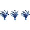 Beistle 3 Piece Congrats Grad Graduate Cap Centerpieces, Table Decor For Graduation Party Decorations(Grad. Cap Gleam ‘N Burst Cntrpc – 3 Piece)