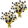 Beistle 3 Piece Congrats Grad Graduate Cap Centerpieces, Table Decor For Graduation Party Decorations(Graduation)