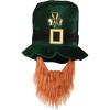 Beistle 30706 Plush Leprechaun Party Hat with Beard