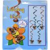 Beistle 5-Pack Ladybug Whirls, 3-Feet 4-Inch