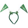 Beistle 60593 1-Pack Football Boppers Party Hats(Game Day Pennant Flag Boppers)