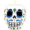 Beistle 6-Piece Day of The Dead Male Tea Light Holder, White(Day Of The Dead Male Tea Light Holder)