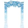 Beistle 8′ 4″ x 5′ 3.5″ Cardboard Winter Wonderland Prom Decorations Archway Photo Prop, Snow Theme Christmas Party Décor