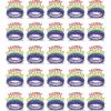 Beistle 80138-50 New Year Pride Tiaras, One Size Fits Most, 25 Piece Pack