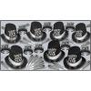 Beistle Black Tie Assorted for 50