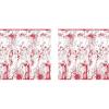 Beistle Bloody Wall Backdrop, Scary Blood-Splatter Halloween Photo Decoration, Zombie Crime Scene Wall-Covering for Haunted House Parties, 4′ x 30′(Bloody Wall – 2 Piece)