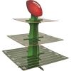 Beistle Boardstock Football Cupcake Stand, Sports Theme Dessert Holder for Game Day Party Supplies, Celebrating with You Since 1900(11.8″ x 11.8″ x 15″)