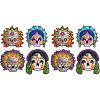 Beistle Dead Masks(Day of the Dead Masks (4-pack))