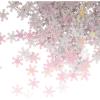 Beistle Fanci-Fetti Snowflakes, Winter Wonderland Opalescent Table Confetti & Christmas Decorations, Holiday Snow Decor for Holiday Party, 1 oz. Pkg.(Opalescent)