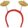 Beistle Fiesta Sombrero Headwear: Fiesta/Cinco de Mayo(Sombrero Boppers – 1 Pack)