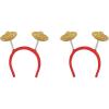 Beistle Fiesta Sombrero Headwear: Fiesta/Cinco de Mayo(Sombrero Boppers – 2 Pack)