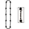 Beistle Football Beads for Parties(Black)