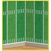 Beistle Football Field Backdrops, 4’ x 30’, 2 Pack – Backdrop for Parties, Photo Backdrop, Easy to Adhere Wall Covering, Photography Background, Sports Party Decoration, Game Day Decoration(Football Field)