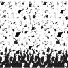 Beistle Graduation Plastic Backdrop(Graduation)