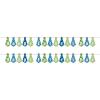 Beistle Happy Father’s Day Streamers 2 Piece, 6.75″ x 12′, Multicolored