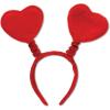 Beistle Heart Headband Party Boppers(Red)