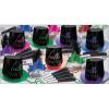 Beistle Hello New Year Party Assortment for 50 People – NYE Photo Booth Props – Top Hats, Tiaras, Noisemaker Horns, Necklaces