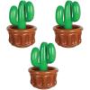 Beistle Inflatable Cooler – Drink Container for Parties, Party Decoration, Western Fiesta Party Decoration: Western(Cactus Cooler – 3 Piece)