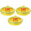 Beistle Inflatable Sombrero Drink Cooler, 12′ x 18′, Holds Approx. 10 Cans – Inflatable Cooler for Parties, Drink Containers for Cinco De Mayo Fiesta(Sombrero Cooler – 3 Piece)