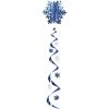 Beistle Jumbo Snowflake Whirl, 4 Feet, Blue/White(Blue/White)