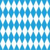 Beistle Oktoberfest Backdrop, Oktoberfest Photo Backdrop for Insta-Theme Photo Booth, Bavarian Blue & White German Wall Decor for Parties, 4’ x 30’