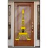 Beistle Plastic Blue Police Call Box Door Covers, 6′ x 30″, Set of 2 – British Themed Party Supplies, Crime Scene Decorations, Law Enforcement Policeman Wall Prop(Eiffel Tower)