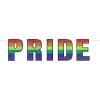 Beistle Rainbow Pride Banner LBGTQ Decorations, 12″ x 5′, Red/Orange/Yellow/Green/Blue/Purple