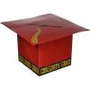 Beistle Red Graduate Cap Card Box