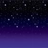 Beistle Starry Night Sky Backdrop, Awards Night Decor & Hollywood Decorations for Parties & Gatherings, Insta-Theme Nighttime Star Background, 4′ x 30′(Starry Night)
