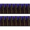 Beistle Starry Night Sky Backdrop, Awards Night Decor & Hollywood Decorations for Parties & Gatherings, Insta-Theme Nighttime Star Background, 4′ x 30′(Cityscape – 2 Piece)