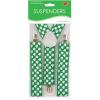 Beistle Suspenders and Bow Tie(Shamrock Suspenders – (1 Pack))