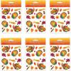 Beistle Thanksgiving Stickers 4 Sheets Per Pkg(24 piece)
