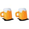 Beistle Unisex Plush Beer Mug Hat – Novelty Irish Party Supplies, Costume Dress Up, St. Patrick’s Day Headwear, Ale Photo Booth Cap, Oktoberfest Accessory