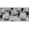 Beistle Unixex-Adult New Years(Black/Silver/White)