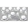 Beistle White Ice Assorted for 50