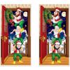 Beistle Winter Door Cover(Christmas Elves – 2 Piece)